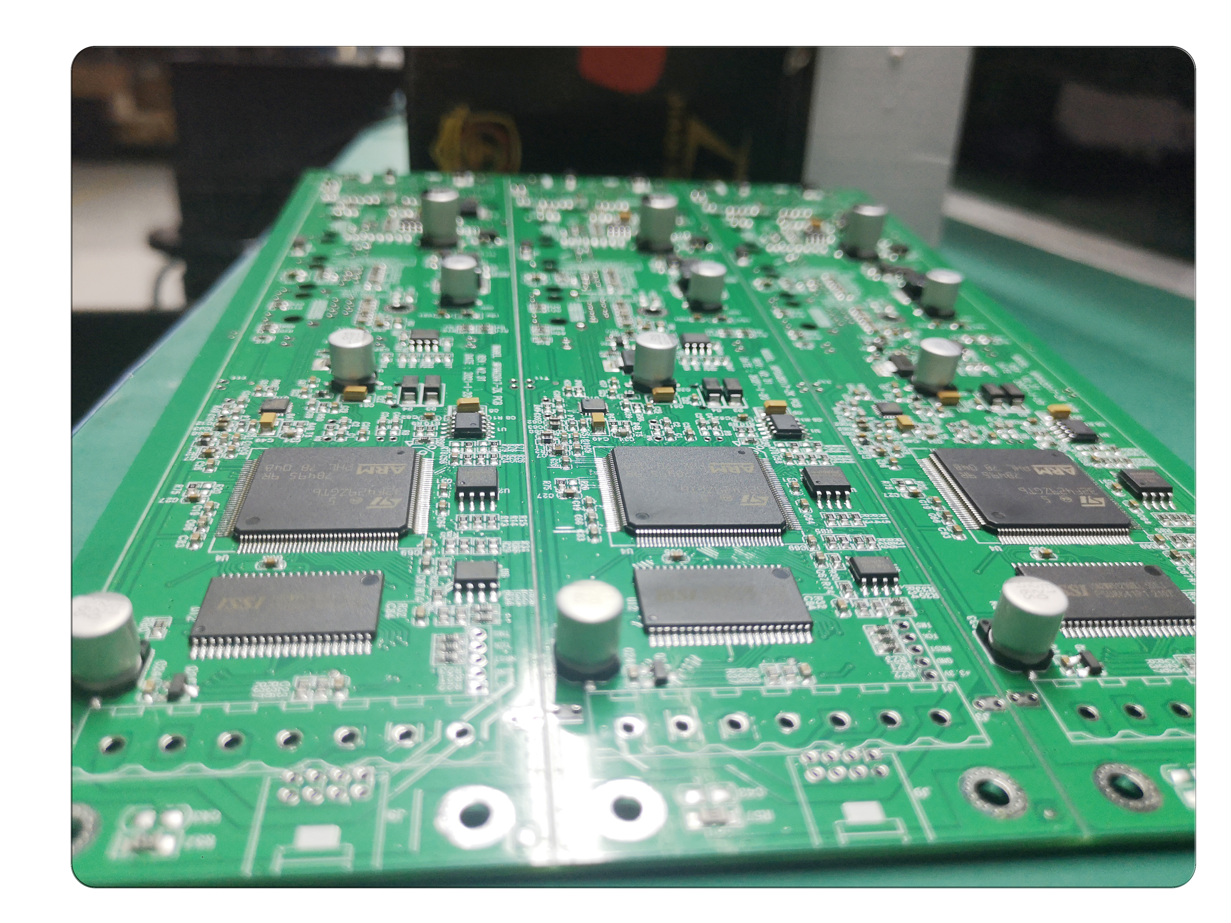 SMT placement in BGA PCB process