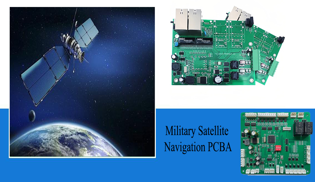 Military Electronics GPS PCB Assembly Manufacturing