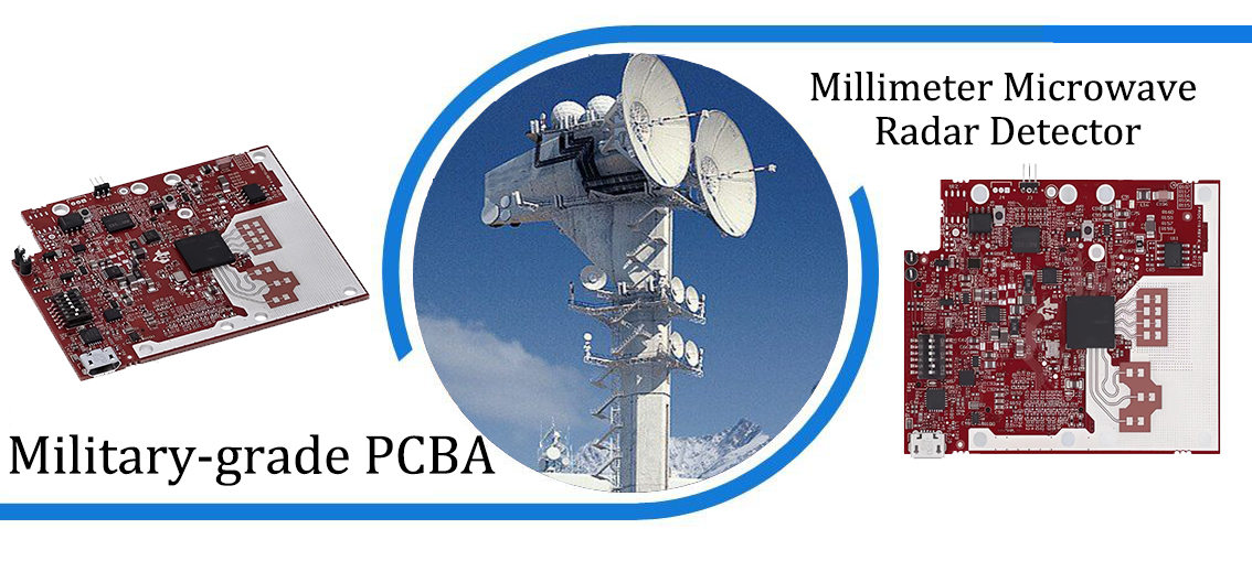 Military-grade Radar Detector PCB Assembly Manufacturing