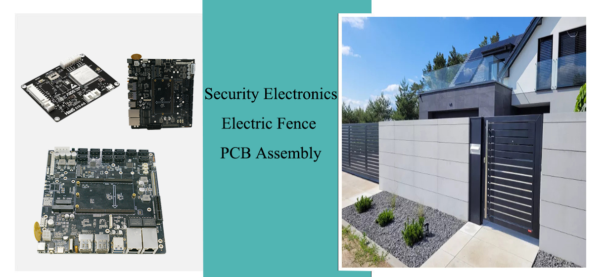 Mass Production of Security Electric Fence Printed Circuit Board Assembly Manufacturing