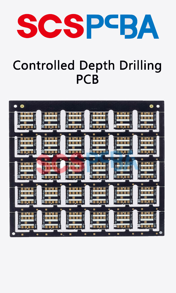 Controlled Depth Drilling PCB