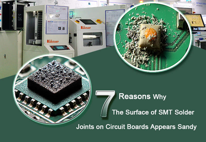 7 Reasons Why The Surface of SMT Solder Joints on Circuit Boards Appears Sandy 7 Reasons Why The Surface of SMT Solder Joints on Circuit Boards Appears Sandy