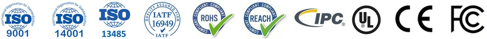 international quality management system certification Global certifications and quality assurance including ISO 9001, ISO 14001, ISO 13485, IATF 16949, RoHS, REACH, IPC, UL, CE, and FCC compliance