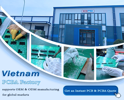 Vietnam PCBA Factory Supports OEM & ODM Manufacturing for Global Markets