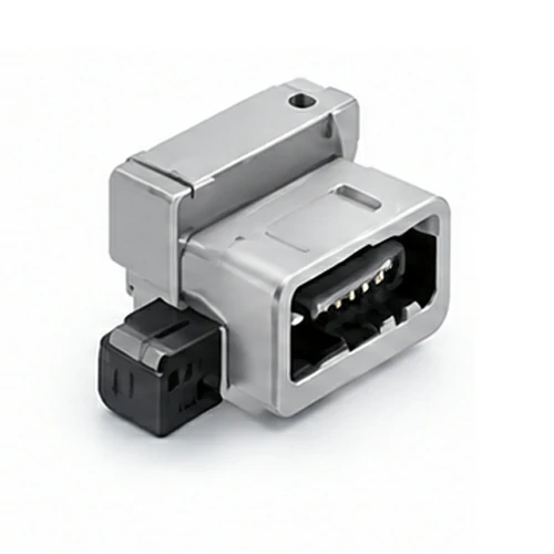 Connector and port fit testing icon for interface validation.