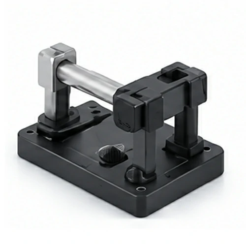 Custom testing fixture icon for PCB testing and assembly verification.