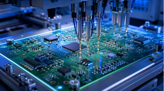 Automated optical inspection and testing of a PCBA circuit board