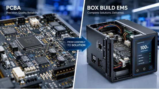 PCBA assembly to box build EMS integration